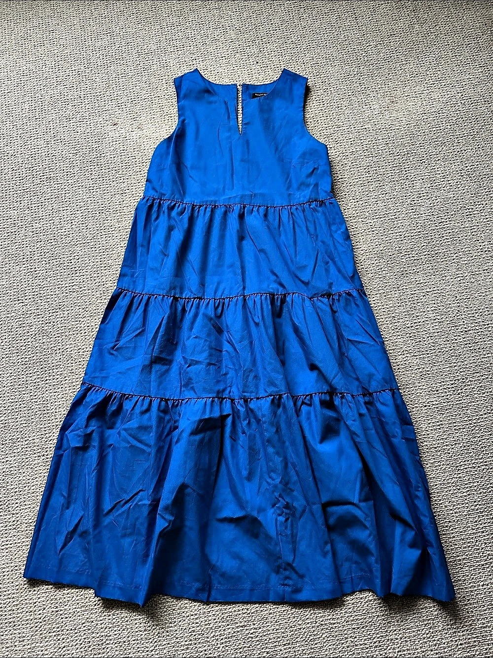 Banana Republic Cotton Tiered Maxi Dress  Size Small
